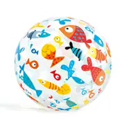 Intex 51cm Lively Print Balls Beach Toy Kids 3y+ Pool Party Water Play Assorted