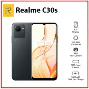 (Unlocked) Realme C30s 3GB+32GB BLACK Global Ver. Dual SIM Android Cell Phone