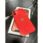 二手IPHONE12MINI 蘋果中古紅色128G板橋或北車