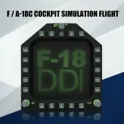 F/A-18C DDI Cockpit Simulation Flight And 0ther Instruments DCS or Falcon BMS