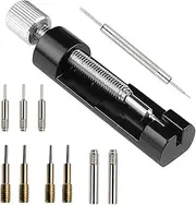 [COCKLECREEK] Watch Link Removal Tool Kit - Complete Watch Repair Kit with Pin Remover for Bracelet Sizing and Strap Adjustment, Includes Extra Replacement Pins (Professional Watch Tool Set)