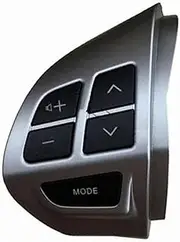 Vuzmode Car Cruise Control Button, for Mitsubishi, L200, for Outlander, for ASX, for Montero Car Multifunction Steering Wheel Button Cruise Control Switch Button 8701A087 Steering Wheel Control Switch