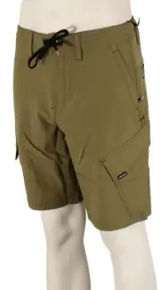 Volcom Country Days 20" Hybrid Shorts - Martini Olive - New