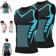 [lunhaifi] Zemanva Correction Vest, Ionic Shaping Sleeveless Shirt, menionic tourmaline posture corrector Shaping vest