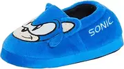 [Sonic The Hedgehog] Slippers for Boys Girls Kids 3D Plush Slip On Mules Warm Lined House Shoes