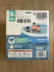 Bestway Fast Set 10’ x 26” Round Inflatable Pool (New In Box)