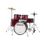 DXP Junior Series 5-Piece Deluxe Drum Kit Pack Wine Red