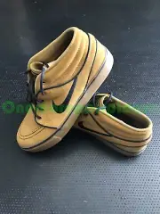 NK SB ZM Stefan Janoski MD Zoom Wheat Black-Gum Light Brown 443095-709 Brown Box