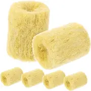 Sosoport 50pcs Soilless Culture Medium Garden Pot Plant Fertilizer Planter Nutrients Seedling Mars Herb Microgreens Hydro Growth Natural Hydrangea Gel Weeding Wool