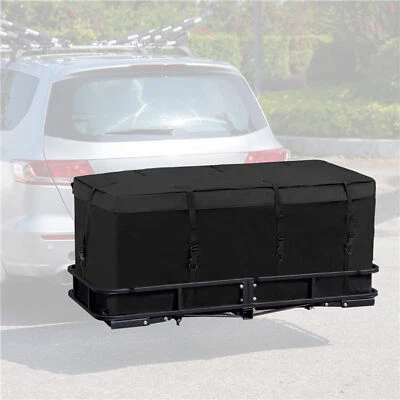 Hitch Mount Carrier Bag Water Resistant Oxford Cloth Large Capacity H LS