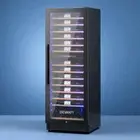 Devanti Wine Fridge Cooler Dual Zone 128 Bottles