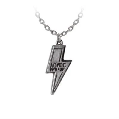 AC/DC PWR/UP FLASH LOGO PENDANT