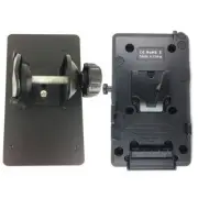V-lock Mount BP Battery Plate U Clamp D-Tap for Light Stand Tripod Flash Monitor
