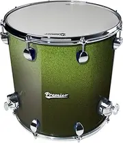 Premier Drums Series Elite 2856SPLAPF 1-Piece Maple 16x16 Inches Floor Tom Drum Set, Apple Sparkle Fade