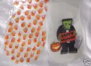 Halloween Treat Bags, Frankenstein or Candy Corn Cello Loot Trick or Treat 25p