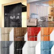 1M*2M String Door Curtain Room Divider Fringe Tassel Crystal Window Panel