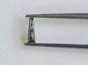 Salt And Pepper Tapered Baguette 6x2x1.2mm, Fancy Shape Baguette for Ring