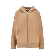 [MAX MARA S] MAX MARA S Full-zip hoodie Woman XS XS Beige
