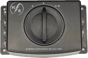 A/B Stereo Speaker Selector Switch 2-Way A+B Combiner Black Box