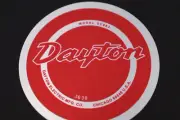 Vintage Dayton Fan Decal 2.5" Round Model 2C882