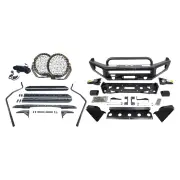 Safari Shield U Loop Bumper Bullbar Light Side Steps for Volkswagen Amarok 10-21