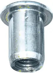 Bihr M8 Steel Crimping Nuts 20pcs
