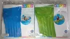 Intex Transparent Inflatable Lounge Pool Mats Blue Green 72"x27" (Lot of 2)