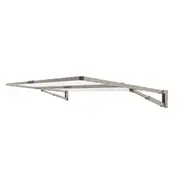 Hills Everyday Double Folding Frame Clothesline Galvanised Steel Autumn Stone