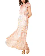Hale Bob Silk-Blend Maxi Dress