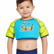 Zoggs Kangaroo Beach Water Wings Swimming Vest - Blue & Yellow - Children's Swim