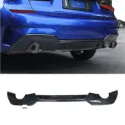 For 2019-2023 BMW G20 330i M340i MP Style Bright Black Rear Bumper Diffuser