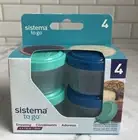 Sistema To Go Set Of 4 Dressing/Sauce Pots