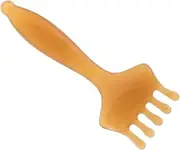 Generic Scalp Massage Comb Hair Comb Scalp Massage Tool Facial Tools Head Scratcher for Massaging Comb Head Gua Sha Head Messages Guasha Comb Head Massage Brush Resin Brown