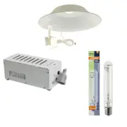 600w HPS Grow Light Kit - Osram Bulb + 730mm Deep Bowl + Ballast