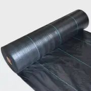 Weed Mat 3.6m x 5m 90 GSM Weedmat Garden Cover Matting Control Black 3600mm