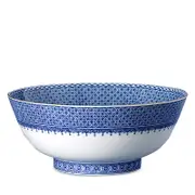 Mottahedeh Blue Lace Salad Bowl