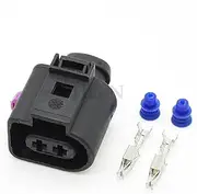 3.5mm 2 Pin 1J0973722 1717692-1 8D0973822 Automotive Temperature Sensor Connector Electric Horn Socket Plug(C)