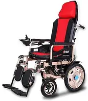 Heavy-duty electric wheelchair, foldable, lightweight electric wheelchair, 360 rocker, 100 kg