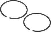 uxcell Piston Ring Set, 2Pcs 46mm x 1.2mm Standard Size Piston Rings Fit for Chainsaw Replacement Parts
