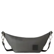 [Mulberry] Dalston Crossbody Bag Asphalt & Black Coated Canvas & Rubberised Leather