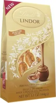 Lindt Lindor Dulce de Leche Milk Chocolate Truffles