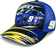 Checkered Flag Sports Chase Elliott 2025 NAPA Sublimated Car Mesh Hat Blue, Blue, One Size