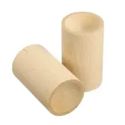 2Pcs Wood Essential Oil Diffusers Beech Finish Cylinder Aroma Diffuser for Car