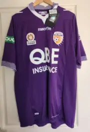 Perth Glory Hyundai A-league Macron Soccer Football Jersey 2015/2016 3XL NWT