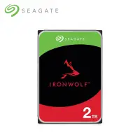 在飛比找Yahoo奇摩購物中心優惠-希捷那嘶狼 Seagate IronWolf 2TB NAS