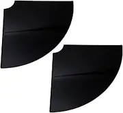 2 Pack Acrylic Wall Floating Shelf Speaker Corner Stand for Living Room Corner