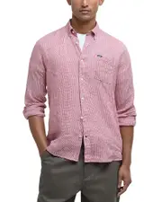 Barbour Linton Tailored Fit Long Sleeve Button Down Shirt