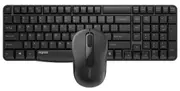 Rapoo X1800S keyboard Mouse included RF Wireless QWERTY English Black