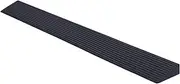 YYDS Threshold Ramp,Solid Rubber Wheelchair Ramp,Threshold ramps for doorways,Bathroom (High1.2 in) Black