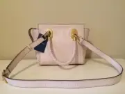 COLE HAAN BENTON ll TOTE/ SACHET LEATHER BAG SIZE SMALL IN PEACH BLUSH